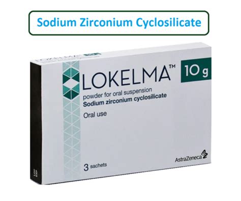 Lokelma (active substance: sodium zirconium cyclo